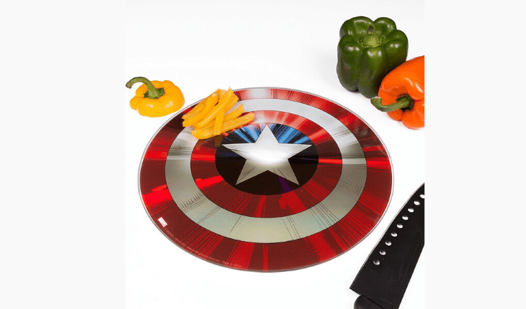 Captain America Shield Cutting Board