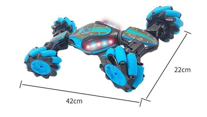 gesture control double sided stunt car