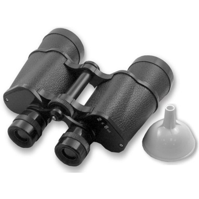 Double sided binocular flask