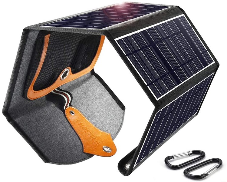 choetech solar charger
